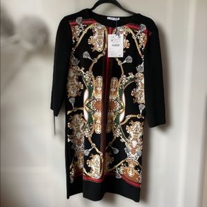 Zara print dress. New never worn. ❤️